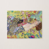 Lady met Fan van Gustav Klimt,  Japonisme Legpuzzel (Horizontaal)