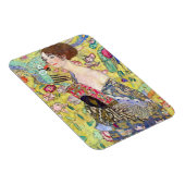 Lady met Fan van Gustav Klimt,  Japonisme Magneet (Rechterzijde)