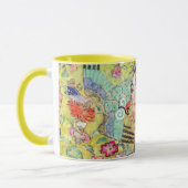 Lady met Fan van Gustav Klimt, Japonisme Mok (Links)