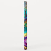 LADY MET FEATHERED MASK Venetian Masquerade Night Case-Mate iPhone Case (Achterkant/rechts)