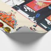 LADY MET FOENIX, ART DECO BEAUTY MODE COSTUME CADEAUPAPIER (Hoek)