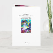 LADY MET MASQUERADE MASKMASKVANDAAG KAART (Achterkant)