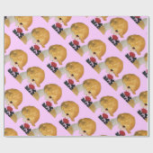 LADY MET ROSE/Beauty-Mode, Lila Cadeaupapier (Vlak)