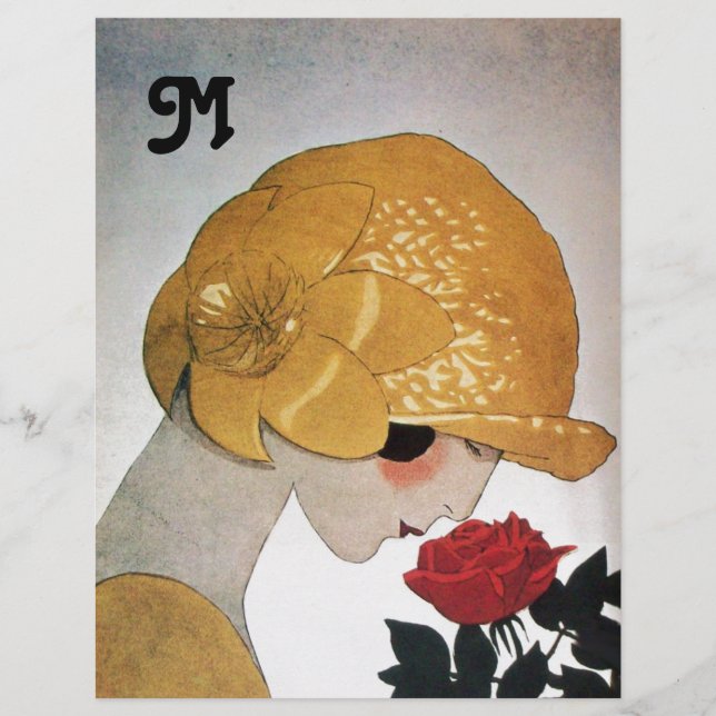 LADY MET ROSE MONOGRAM (Voorkant)