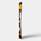 LADY MET ROSE MONOGRAM Case-Mate iPhone CASE (Achterkant / Rechts)