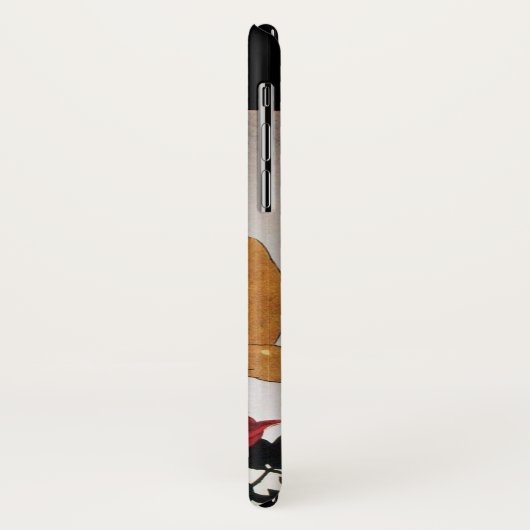 LADY MET ROSE MONOGRAM Case-Mate iPhone CASE (Achterkant/links)