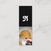 LADY MET ROSE ROSE BEAUTY MODE COSTUME DESIGNER MINI VISITEKAARTJE (Achterkant)