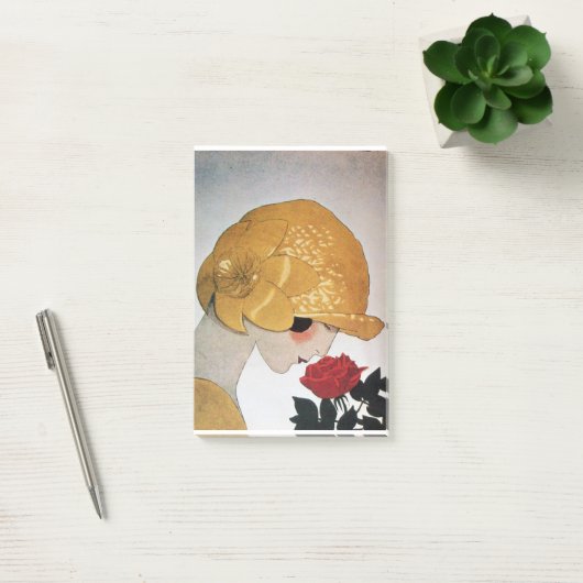 LADY MET ROSE ROSE Beauty-Mode Post-it® Notes (Kantoor)