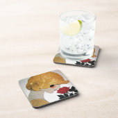 LADY MET ROSE ROSE BIER ONDERZETTER (Rechterzijde)