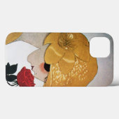 LADY MET ROSE ROSE Case-Mate iPhone CASE (Achterkant (horizontaal))