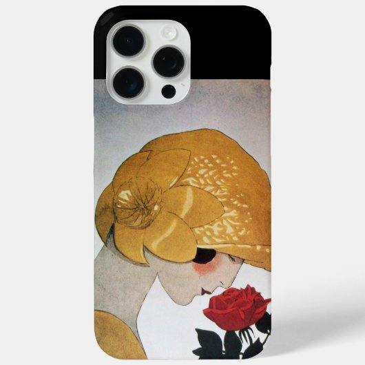 LADY MET ROSE ROSE Case-Mate iPhone CASE (Achterkant)