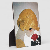 LADY MET ROSE ROSE FOTOPLAAT (Zijkant)