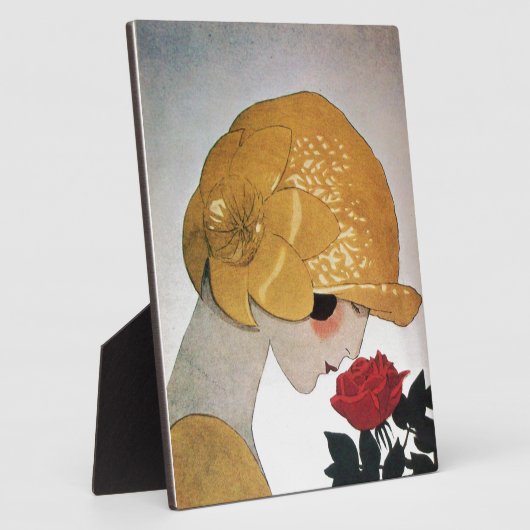 LADY MET ROSE ROSE FOTOPLAAT (Zijkant)
