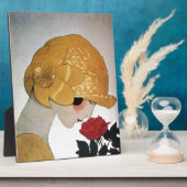 LADY MET ROSE ROSE FOTOPLAAT (Zijkant)