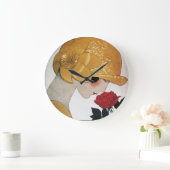 LADY MET ROSE ROSE GROTE KLOK (Huis)