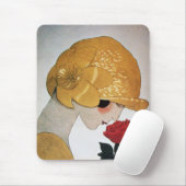 LADY MET ROSE ROSE MUISMAT (Met muis)