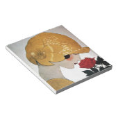 LADY MET ROSE ROSE NOTITIEBLOK (Schuin)