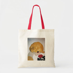 LADY MET ROSE ROSE TOTE BAG