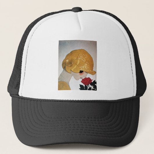 LADY MET ROSE ROSE TRUCKER PET (Voorkant)