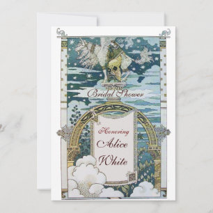 LADY MET UNICORN VRIJGEZELLENFEEST PARTIJ KAART