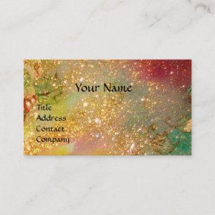 LADY MET VERZET MASKMONOGRAM Gold Brown Visitekaartje
