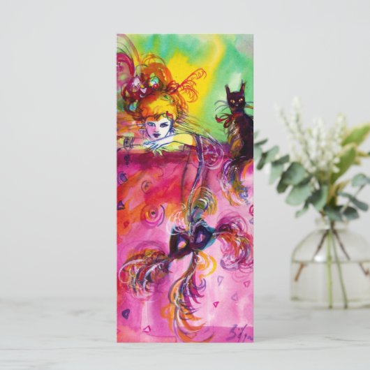 LADY MET ZWARTE CAT (Staand voorkant)