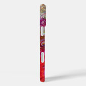 LADY MET ZWARTE CAT EN MASKMasquerade Night Case-Mate iPhone Case (Achterkant / Rechts)