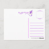 Lady Midnight Briefkaart (Achterkant)