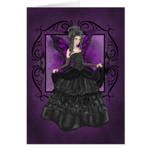 Lady Midnight Gothic Card