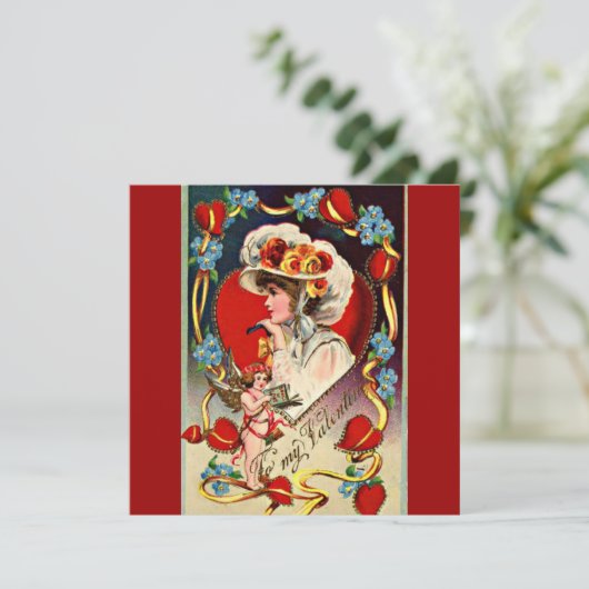  Lady Mijn Valentijn Uitnodiging (Staand voorkant)