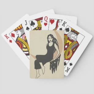 Lady Moon-speelkaarten Pokerkaarten