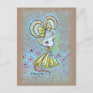 Lady Mouse Briefkaart