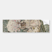 Lady Mouse in een Mob-Pet (door Beatrix Potter) Bumpersticker (Voorkant)