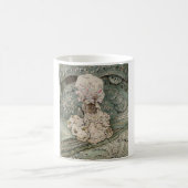 Lady Mouse in een Mob-Pet (door Beatrix Potter) Koffiemok (Center)