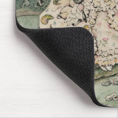 Lady Mouse in een Mob-Pet (door Beatrix Potter) Muismat (Hoek)