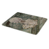 Lady Mouse in een Mob-Pet (door Beatrix Potter) Snijplank (Hoek)