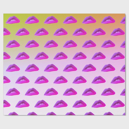 Lady Mouth, Lippen inpakpapier (Vlak)