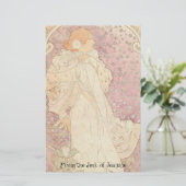 Lady Mucha Faux — Papierbenodigdheden Briefpapier (Staand voorkant)