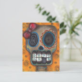 Lady Muerte Briefkaart (Staand voorkant)