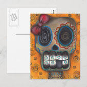 Lady Muerte Briefkaart (Voorkant / Achterkant)