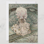 Lady Muis in een Mutskap (door Beatrix Potter) Kaart (Voorkant)