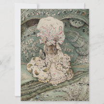 Lady Muis in een Mutssluier (door Beatrix Potter)