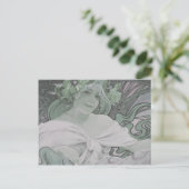 Lady Natuur Briefkaart (Staand voorkant)