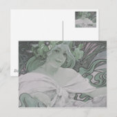 Lady Natuur Briefkaart (Voorkant / Achterkant)