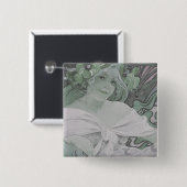 Lady Natuur Button (Voorkant /achterkant)