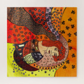 Lady Natuur Legpuzzel (Horizontaal)