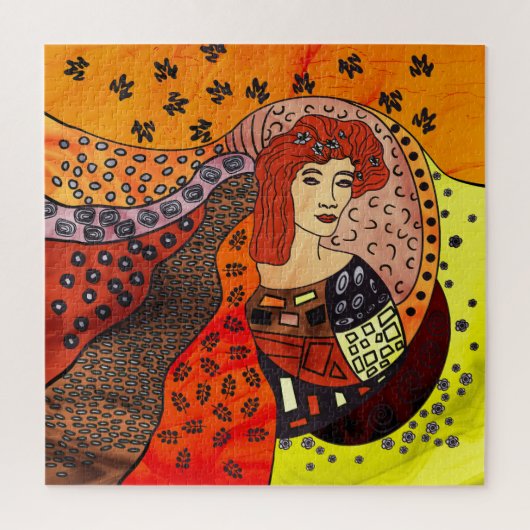 Lady Natuur Legpuzzel (Verticaal)