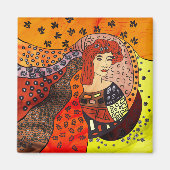 Lady Natuur Magneet (Voorkant)