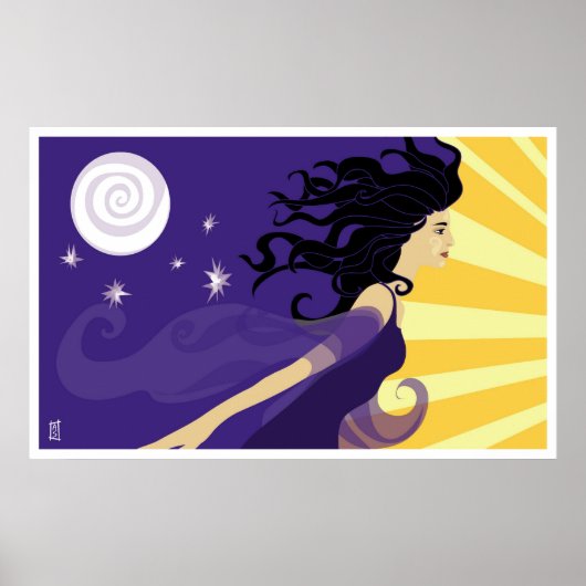 Lady Night Poster (Voorkant)