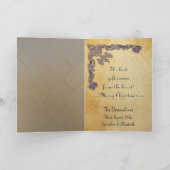 Lady Nutcracker Kerstvakantie Feestdagen Kaart (Binnen)